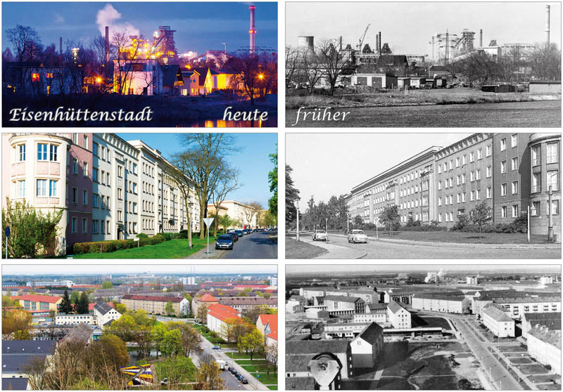 Eisenhüttenstadt - früher und heute- Geschichte der Stadt