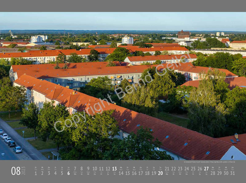 Kalender Eisenhüttenstadt 2023 von Bernd Geller