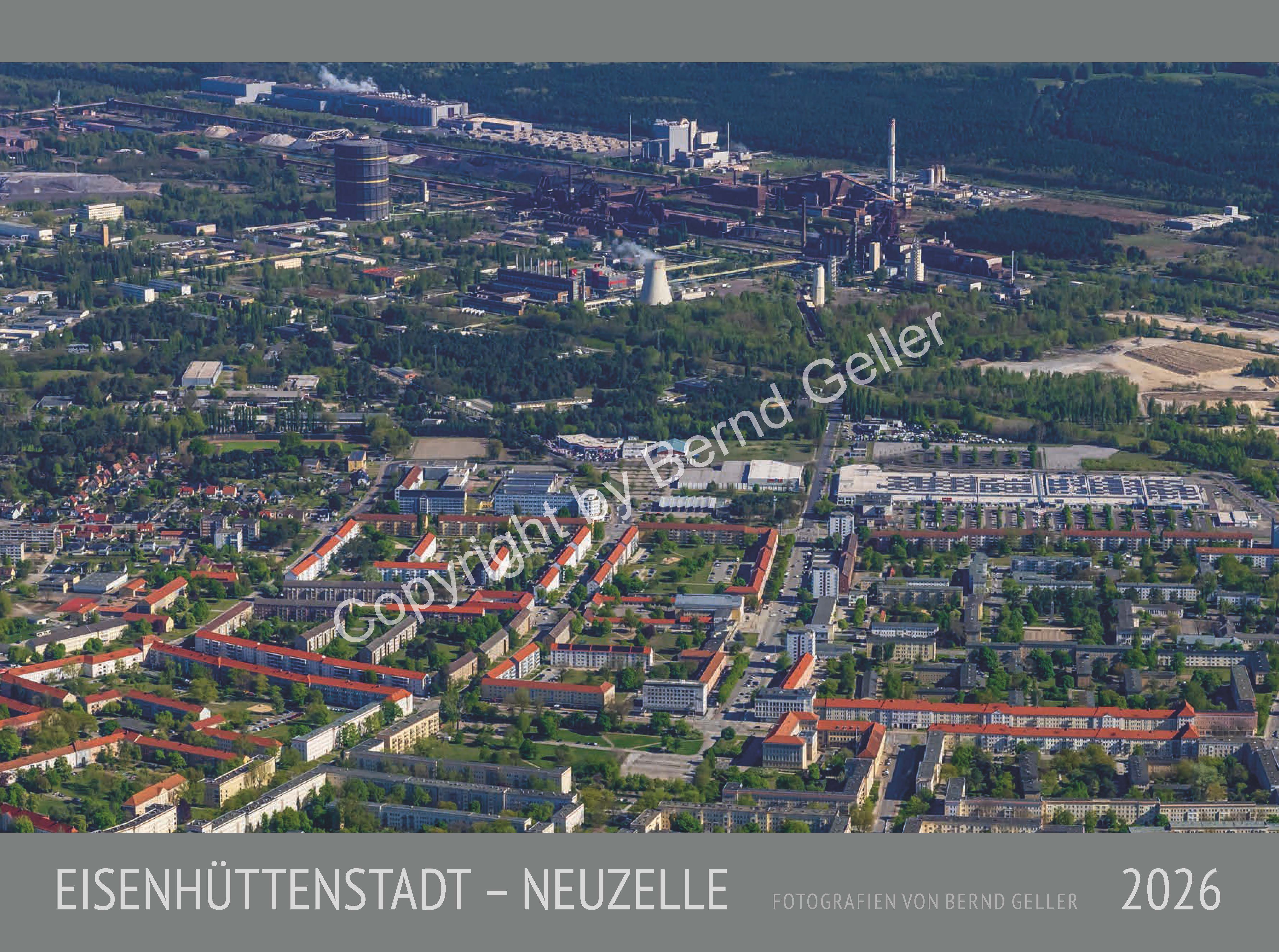 Kalender von Bernd Geller 2024 Eisenhüttenstadt