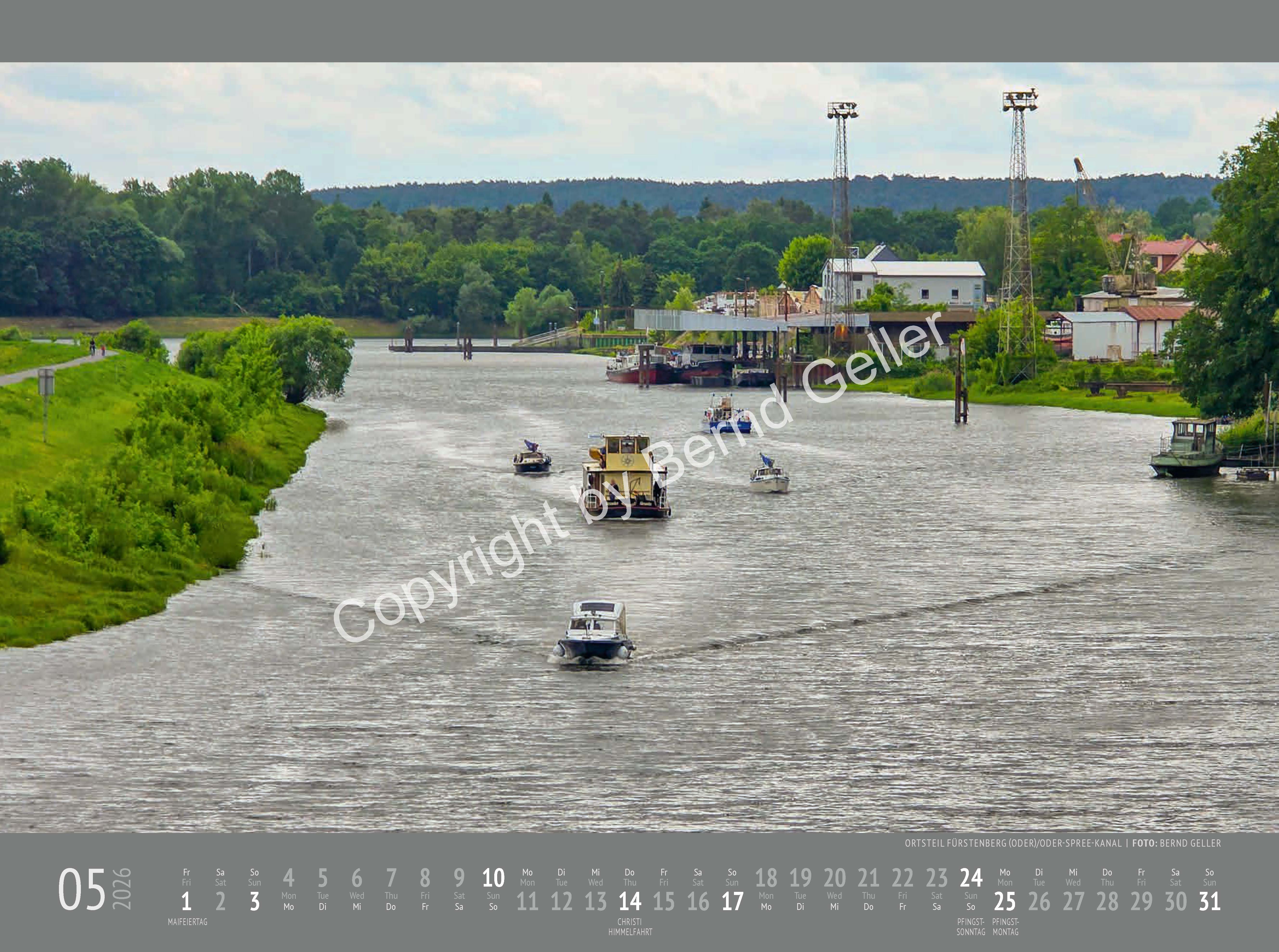 Kalender von Bernd Geller 2024 Eisenhüttenstadt