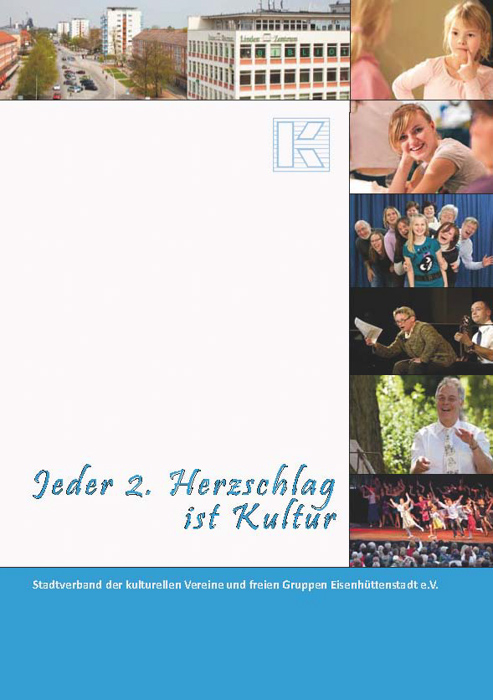 Broschüre des Stadtverbandes der kulturellen Vereine und freien Gruppen Eisenhüttenstadt e.V.