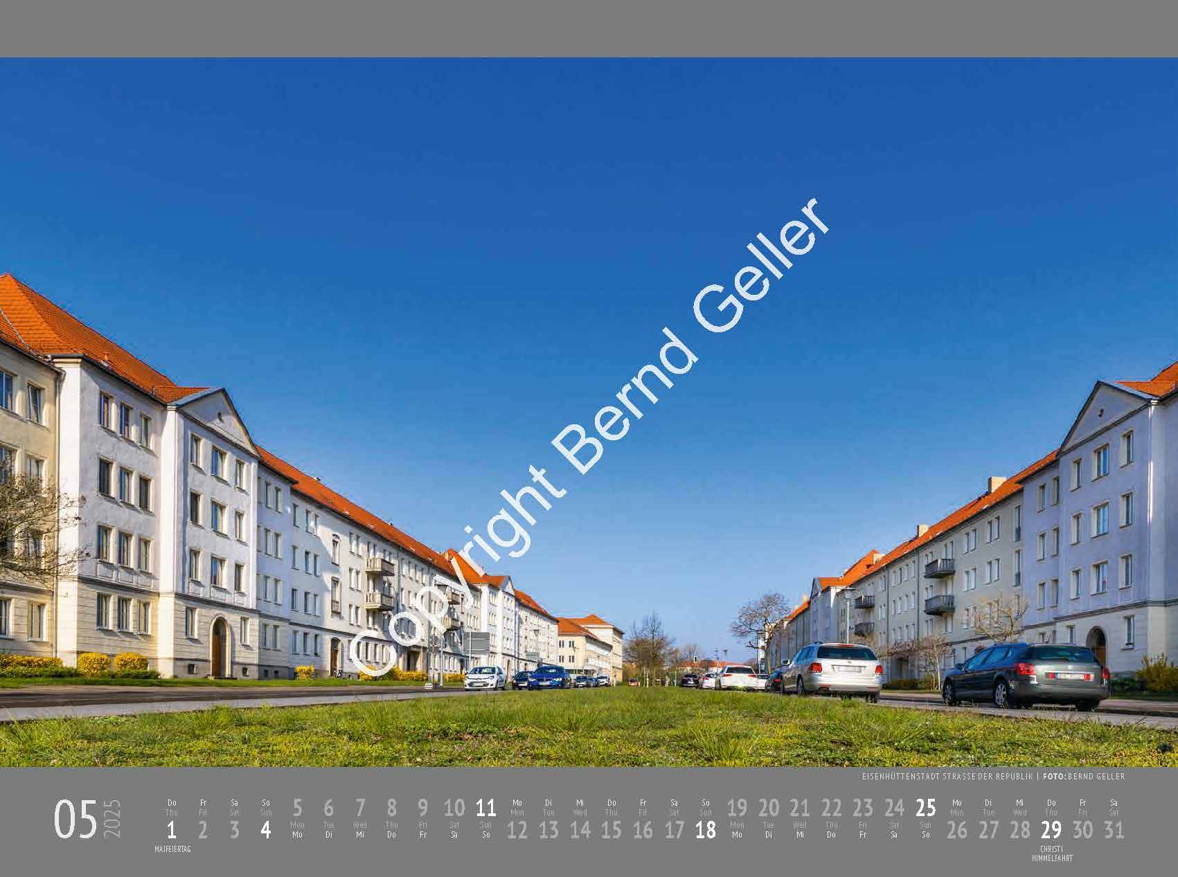 Kalender von Bernd Geller 2024 Eisenhüttenstadt